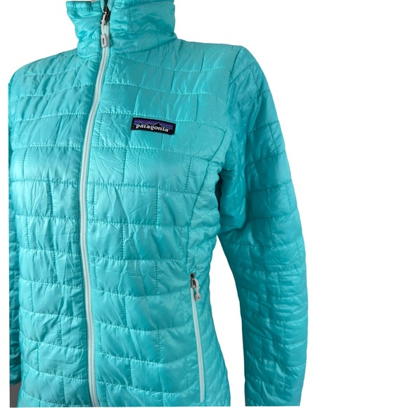 Patagonia Women's Aqua Nano Puffer Jacket Size S - Picture 6 of 13